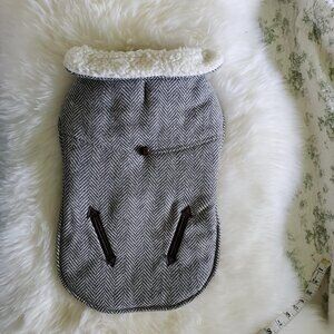 Bella and Bailey Grey Tweed Coat - Large
